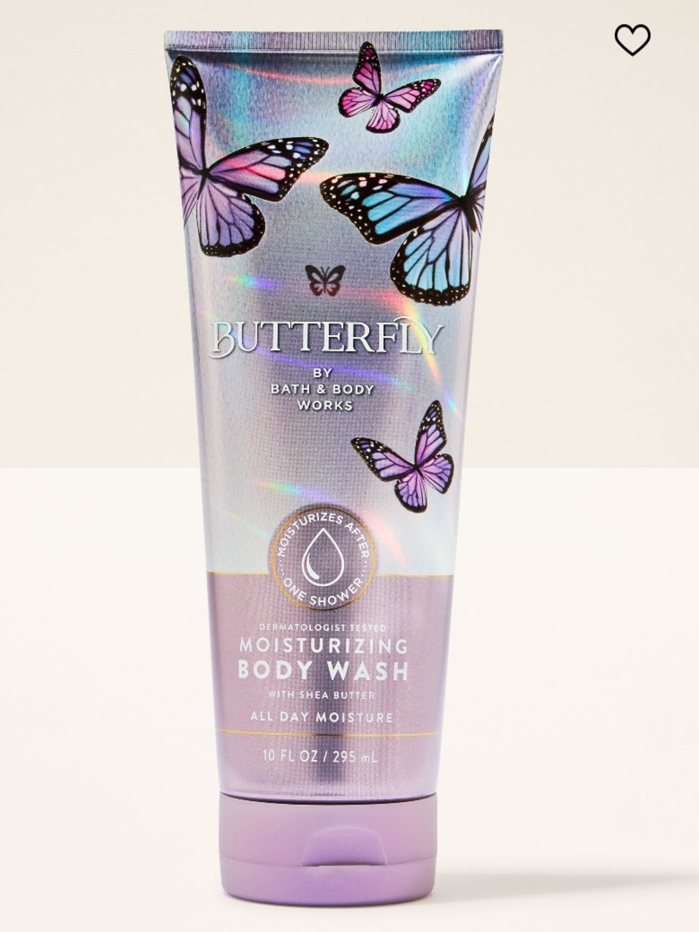 🦋 “BUTTERFLY” by B&BW, Moisturizing Body Wash, 10-fl oz / 295 mL, NWTag